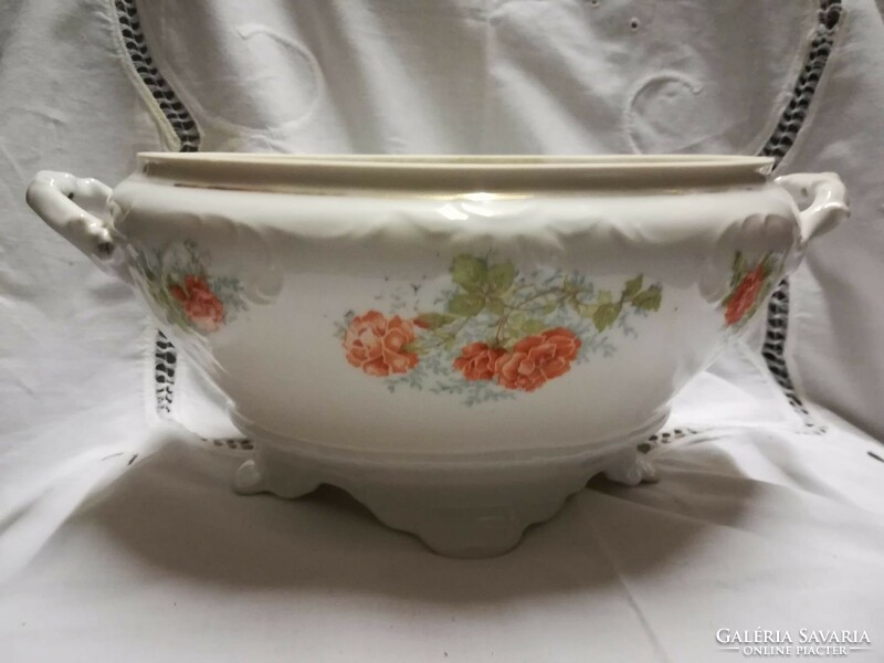 Small porcelain soup bowl