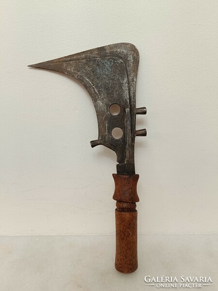 Antik Afrika maszáj 3 élű kés tőr afrikai fegyver 916 8492