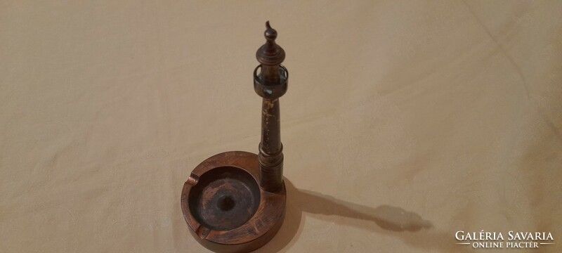 Hamutál hamutálca bronz minaret 8,5x 19cm