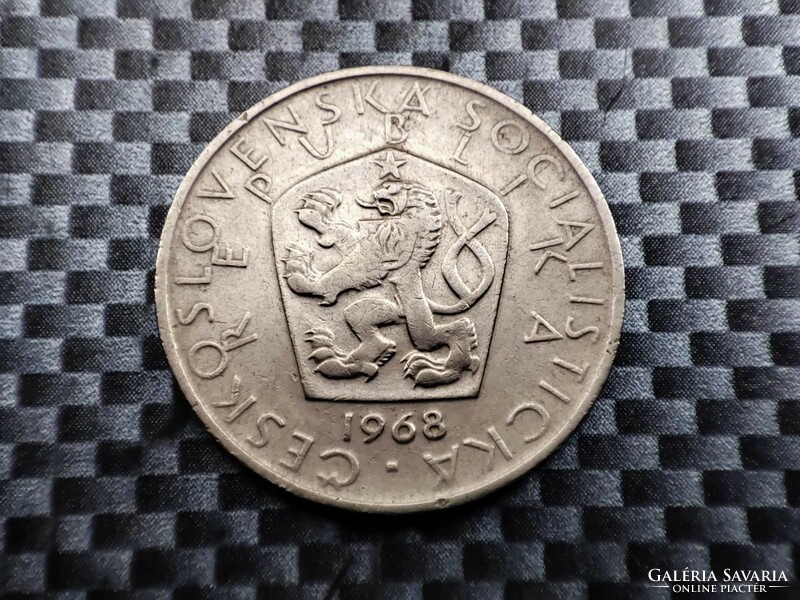 Csehszlovákia 5 korona, 1968