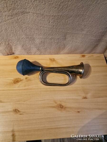 Copper ball horn vintage car horn