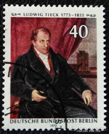 BB452p / Németország - Berlin 1973 Ludwig Tieck bélyeg pecsételt