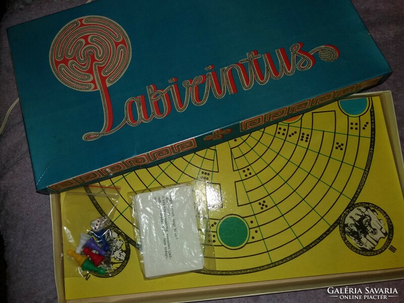 Régi TRIAL LABIRINTUS társasjáték szép állapotban a képek szerint