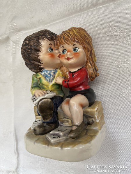 Hummel-Goebel is a very rare beautifully painted couple in love.