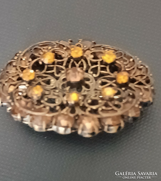 Brooch, gold-plated from the 1900s