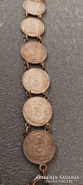 Antique pocket watch chain