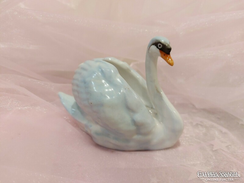 Drasche porcelain swan.