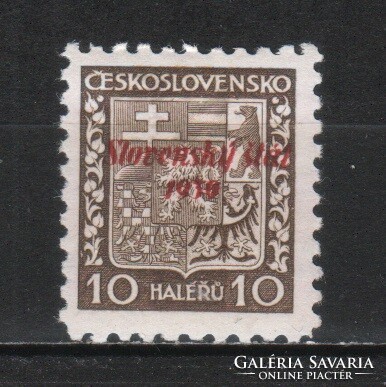 Szlovákia 0126 Mi 3 falcos        0,30 Euró