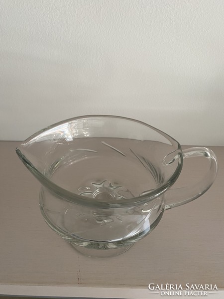 Glass sauce bowl