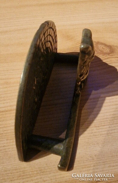Antique copper napkin holder