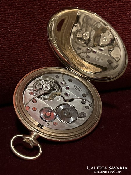 Doxa antique (1900) gold/14 carat/pocket watch.. Weight 52 g