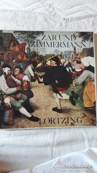 Albert Lortzing - Zar Und Zimmermann LP bakelit album