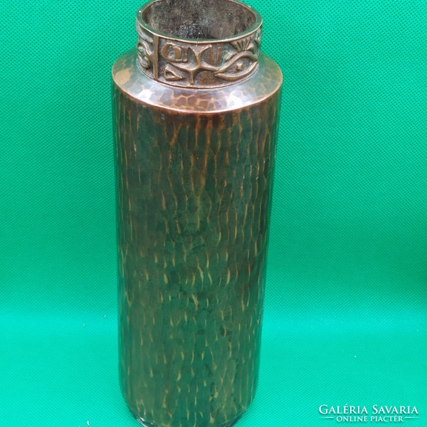 Vintage copper alloy vase with free shipping