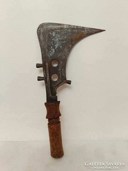 Antique African Maasai 3-edged knife dagger African weapon 916 8492