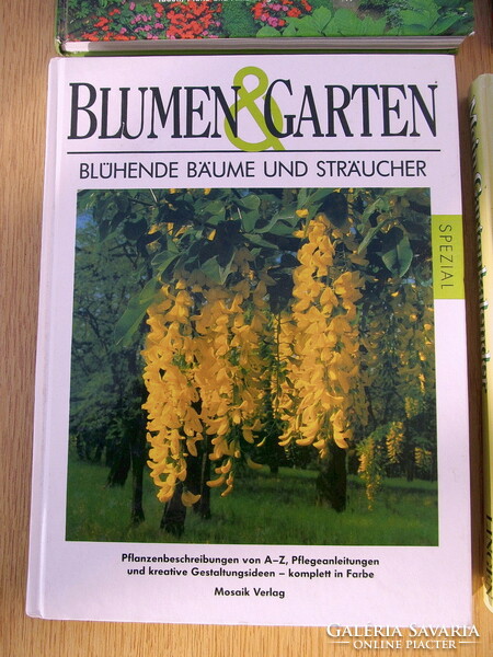 6 db. német nyelvű kertészeti könyv egyben - Blumen, Garten