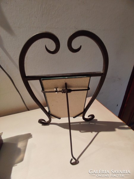 Vintage wrought iron picture frame