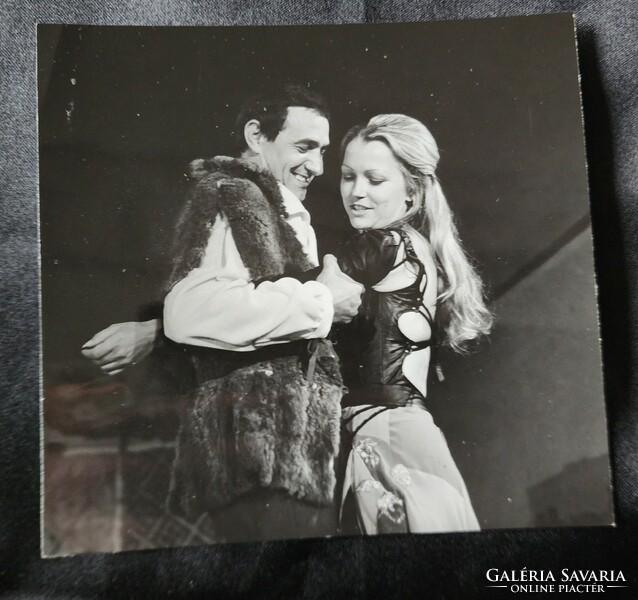 1972 Madách Theater II. King Lajos: a photo from the time of Péter Hust by éva almási