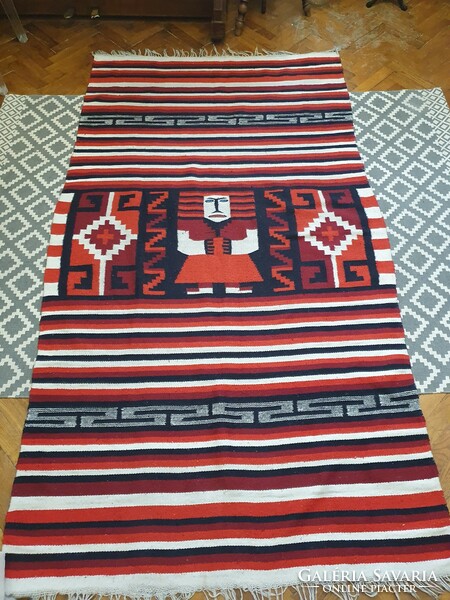 Mexican Indian wool rug