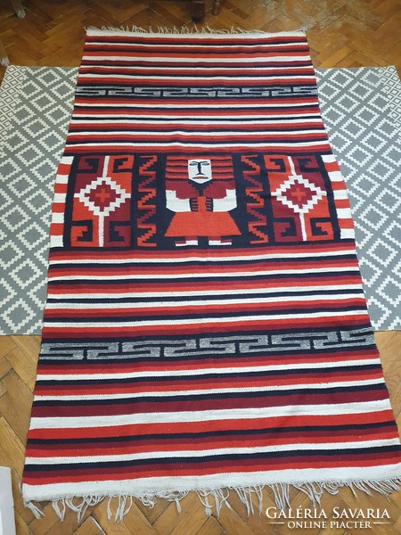 Mexican Indian wool rug