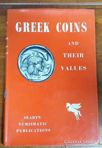 Greek coins and their value. Seaby. Professional book.