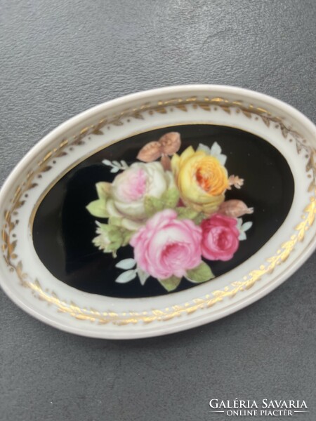 Old pink Rosenthal ring holder bowl