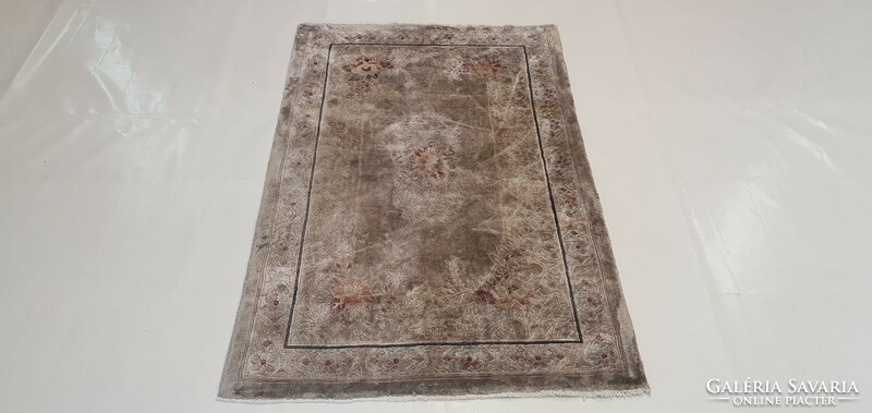 Km8 Chinese imperial bamboo silk handmade Persian carpet 78x123cm free courier