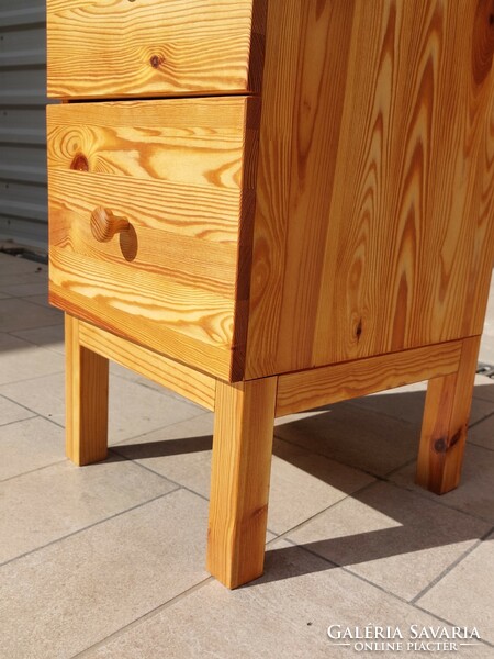 Ikeas high pine dresser with 5 drawers for sale. Furniture is beautiful, in like-new condition.