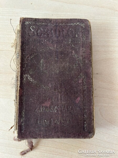 Rezső Altai: Hungarian-German German-Hungarian complete pocket dictionary of Schidlof's practical method 1915