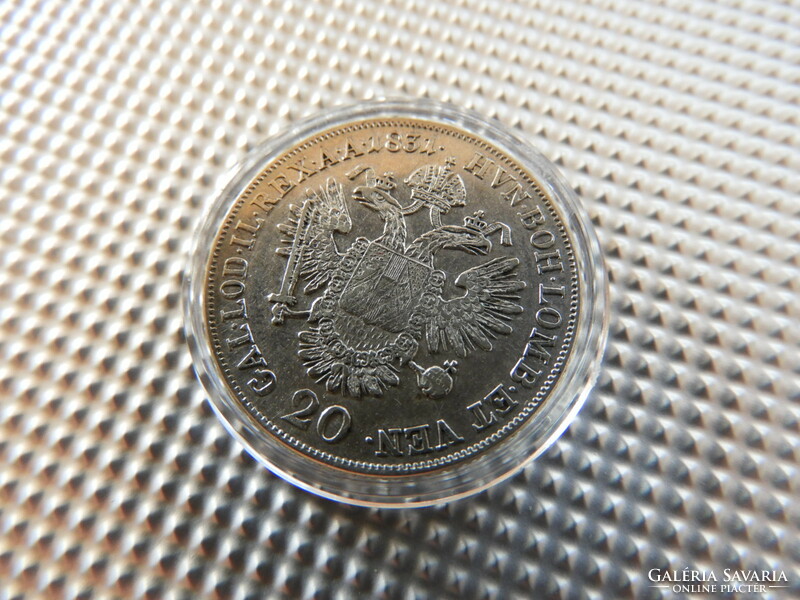 1831 The Vienna silver 20 kreuzer krajcár 