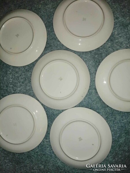 Epiag porcelain small plate set 6 pcs (a12)