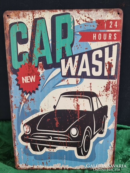 Car wash decorative vintage metal sign new! (22)