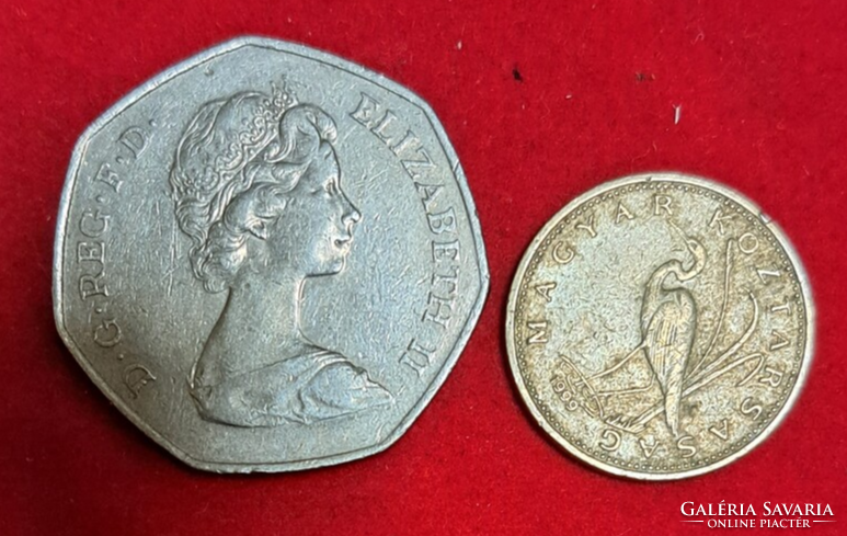 1973. Anglia 50 Penny Tagság az Európai Gazdasági Közösségben (EGK)  (1603)