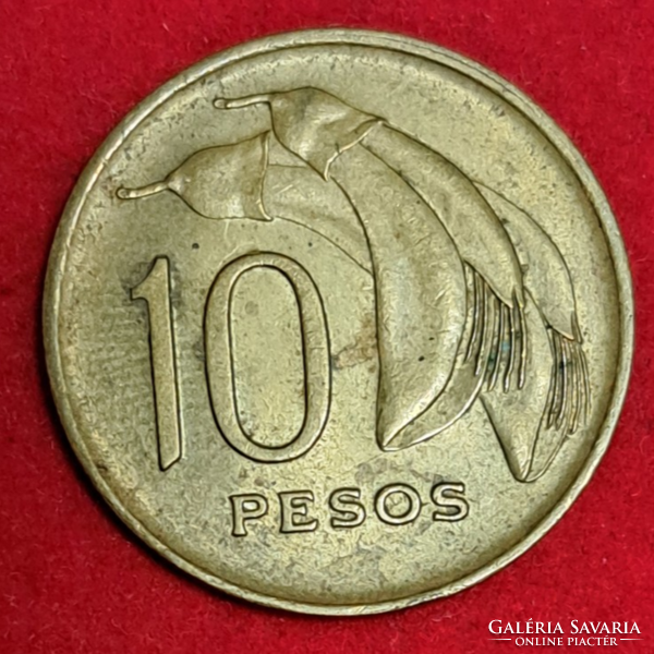 1968. Uruguay 10 PESOS  (1615)