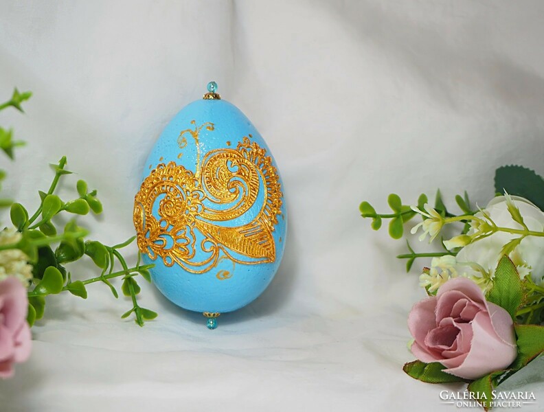 Kézműves húsvéti dekorációs tojások
