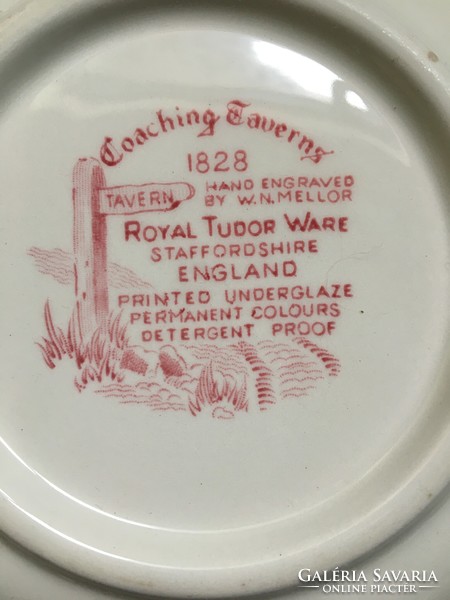English stoneware serving set