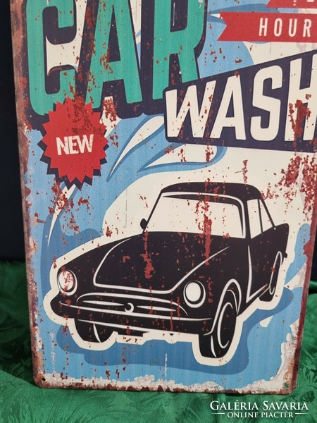Car wash decorative vintage metal sign new! (22)