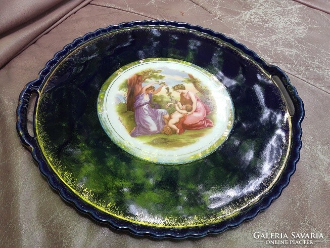 Alt wien marked tray cake plate - 40 cm - art&decoration