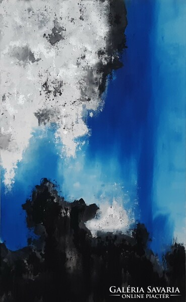 ALLURE - absztrakt festmény Kuzma Lilla