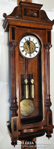 Chiseled wall clock