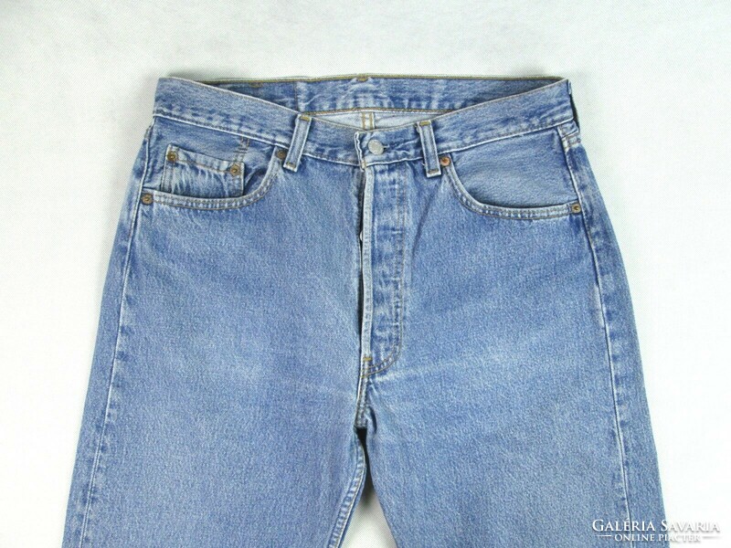 Original Levis 501 (w33) men's light blue jeans