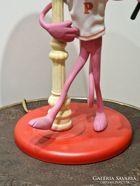 Retro table lamp (pink panther)