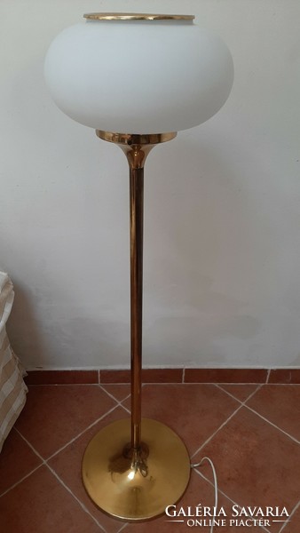 Industrial lamp, copper floor lamp