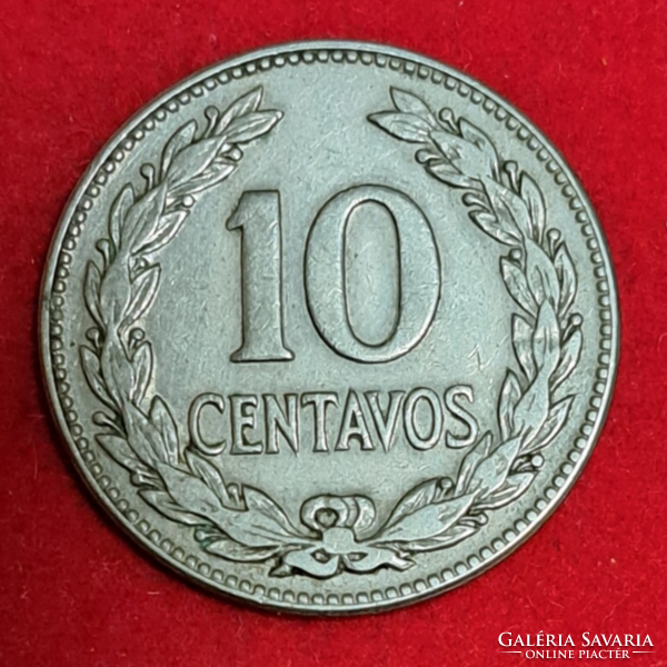 1968.  El Salvador 10 Centavos  (1630)
