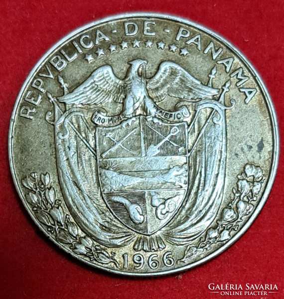 1966. Panama 10 pesos (1642)