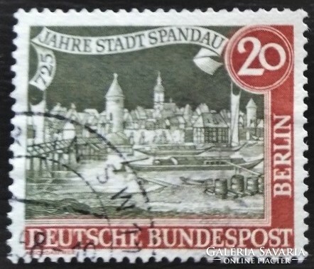 BB159p / Németország - Berlin 1957 Spandau 725 éves bélyeg pecsételt