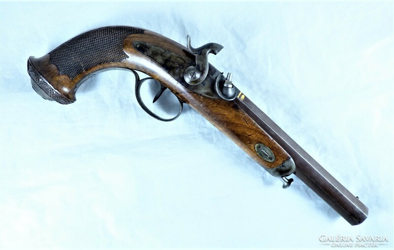 Dazzling, front-loading, pistol, French, ca. 1830!!!