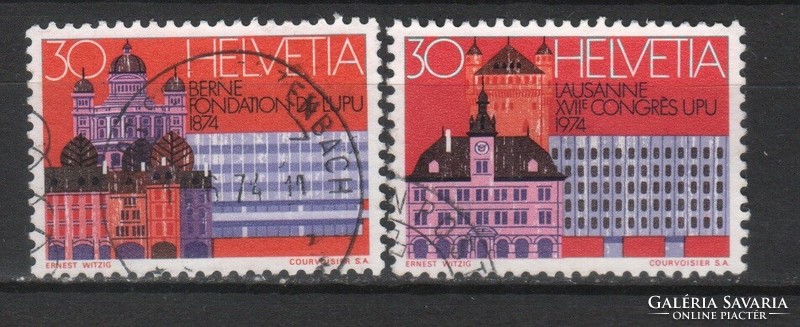 Svájc 1567 Mi 1027-1028       0,50 Euró