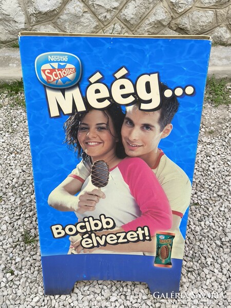 Nestlè schöller retro ice cream advertising sign