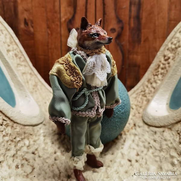Baroque fox fantasy figure - decor 22 cm