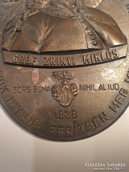 Miklós Zrínyi plaque Weiss Manfred military operation